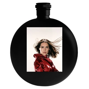 Salma Hayek Round Flask