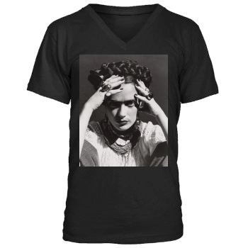 Salma Hayek Men's V-Neck T-Shirt