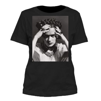 Salma Hayek Women's Cut T-Shirt