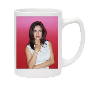 Salma Hayek 14oz White Statesman Mug