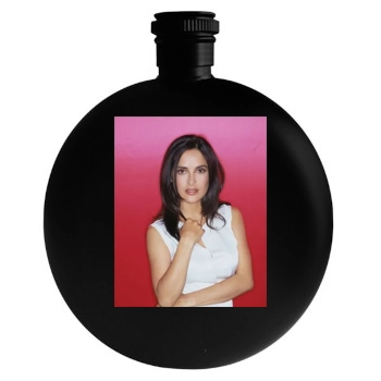 Salma Hayek Round Flask