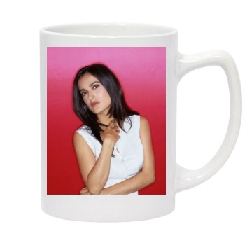 Salma Hayek 14oz White Statesman Mug