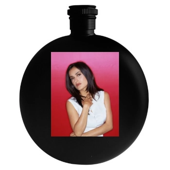 Salma Hayek Round Flask