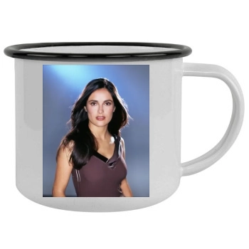 Salma Hayek Camping Mug