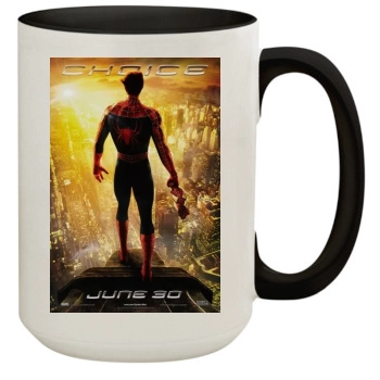 Spider-Man 2 (2004) 15oz Colored Inner & Handle Mug