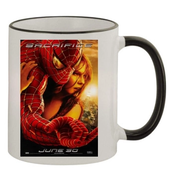 Spider-Man 2 (2004) 11oz Colored Rim & Handle Mug