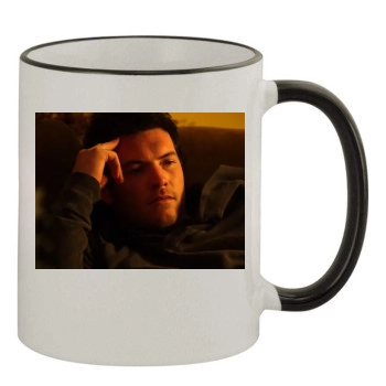 Sam Worthington 11oz Colored Rim & Handle Mug