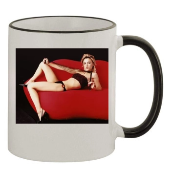 Samaire Armstrong 11oz Colored Rim & Handle Mug