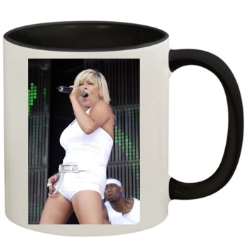 Samantha Fox 11oz Colored Inner & Handle Mug