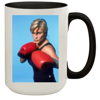 Samantha Fox 15oz Colored Inner & Handle Mug