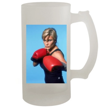 Samantha Fox 16oz Frosted Beer Stein