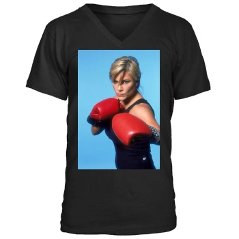 Samantha Fox Men's V-Neck T-Shirt