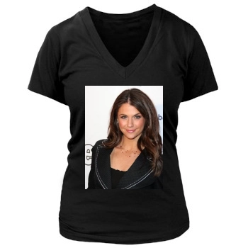 Samantha Harris Women's Deep V-Neck TShirt