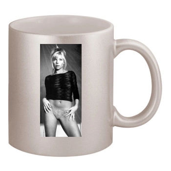 Samantha Janus 11oz Metallic Silver Mug