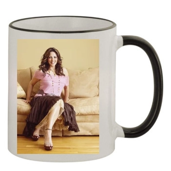 Sara Evans 11oz Colored Rim & Handle Mug