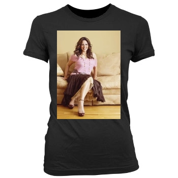 Sara Evans Women's Junior Cut Crewneck T-Shirt