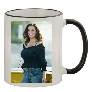 Sara Evans 11oz Colored Rim & Handle Mug