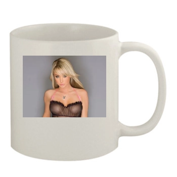 Sara Jean Underwood 11oz White Mug