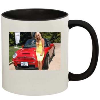 Sara Jean Underwood 11oz Colored Inner & Handle Mug