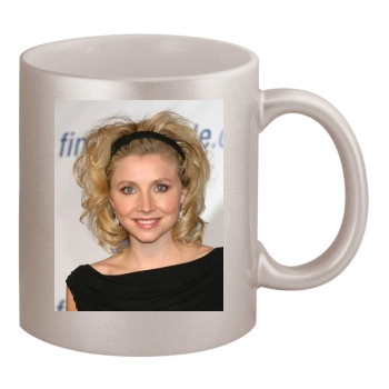 Sarah Chalke 11oz Metallic Silver Mug