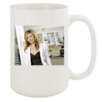 Sarah Chalke 15oz White Mug