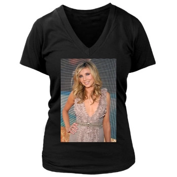 Sarah Chalke Women's Deep V-Neck TShirt