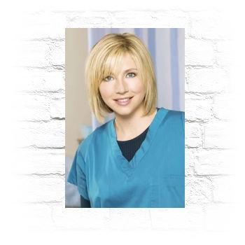 Sarah Chalke Metal Wall Art