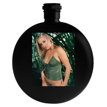 Sarah Connor Round Flask