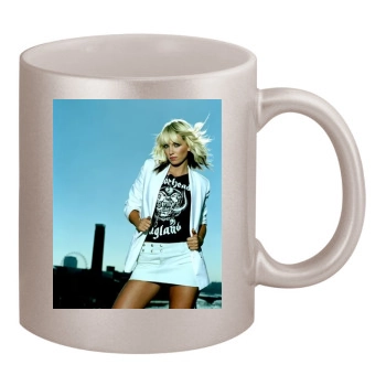 Sarah Harding 11oz Metallic Silver Mug