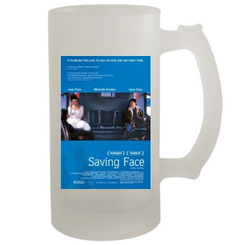 Saving Face (2004) 16oz Frosted Beer Stein