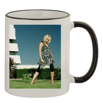 Sarah Harding 11oz Colored Rim & Handle Mug