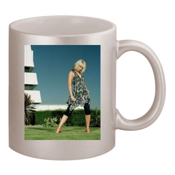 Sarah Harding 11oz Metallic Silver Mug