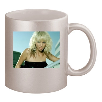 Sarah Harding 11oz Metallic Silver Mug