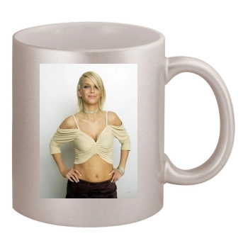 Sarah Harding 11oz Metallic Silver Mug