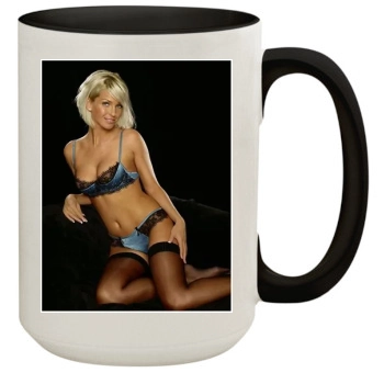 Sarah Harding 15oz Colored Inner & Handle Mug