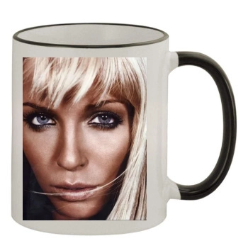 Sarah Harding 11oz Colored Rim & Handle Mug