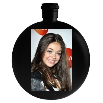 Sarah Hyland Round Flask