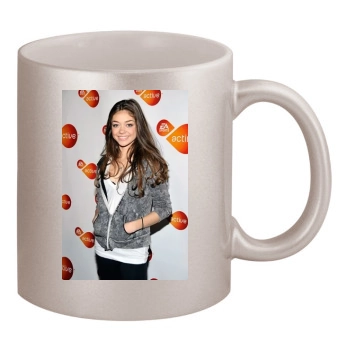 Sarah Hyland 11oz Metallic Silver Mug