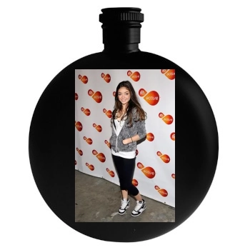 Sarah Hyland Round Flask