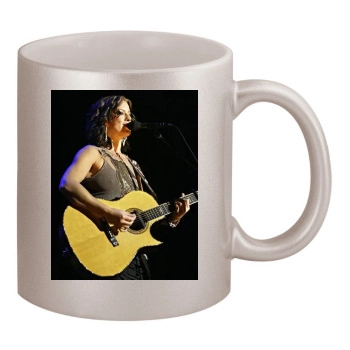 Sarah McLachlan 11oz Metallic Silver Mug