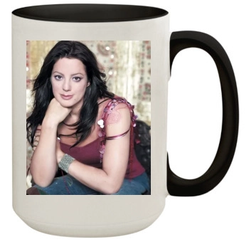 Sarah McLachlan 15oz Colored Inner & Handle Mug