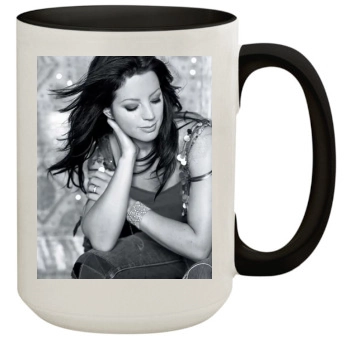 Sarah McLachlan 15oz Colored Inner & Handle Mug