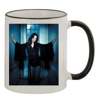 Sarah McLachlan 11oz Colored Rim & Handle Mug