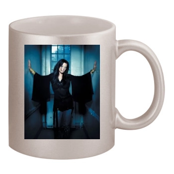 Sarah McLachlan 11oz Metallic Silver Mug