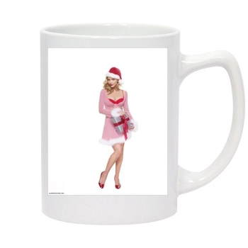 Sarah Michelle Gellar 14oz White Statesman Mug