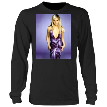 Sarah Michelle Gellar Men's Heavy Long Sleeve TShirt