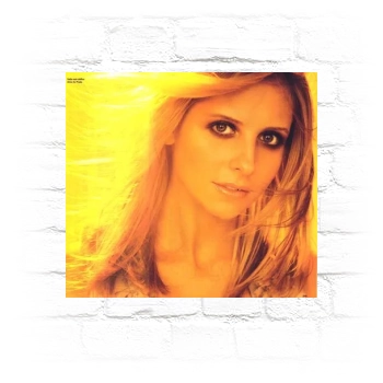 Sarah Michelle Gellar Metal Wall Art