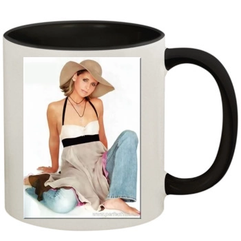 Sarah Michelle Gellar 11oz Colored Inner & Handle Mug