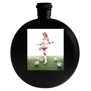 Sarah Michelle Gellar Round Flask