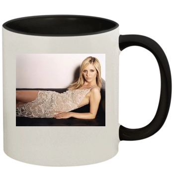 Sarah Michelle Gellar 11oz Colored Inner & Handle Mug